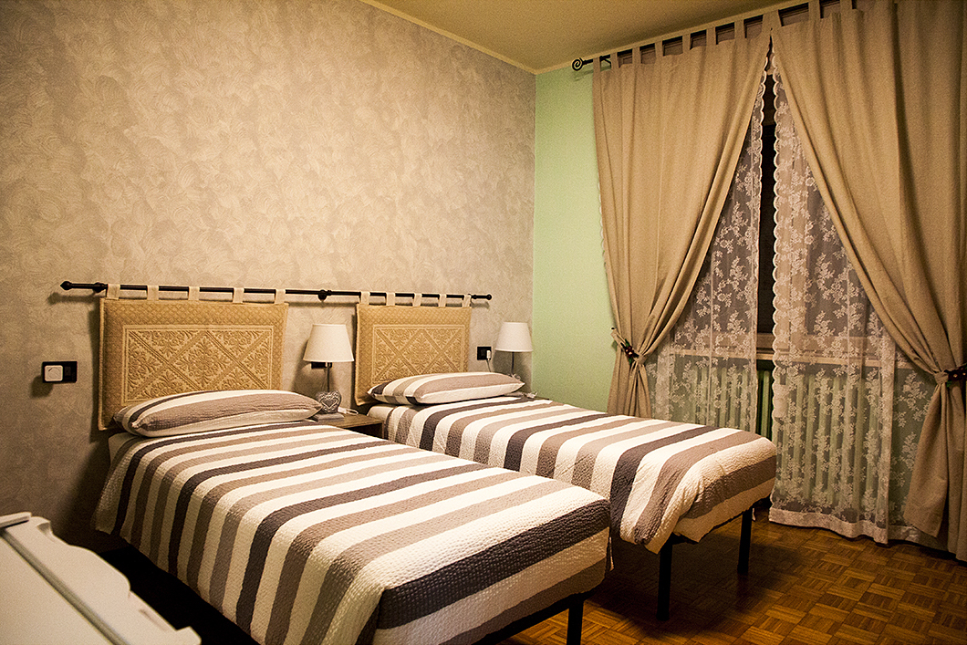 Letti singoli SESIA Bed and Breakfast Lomellina